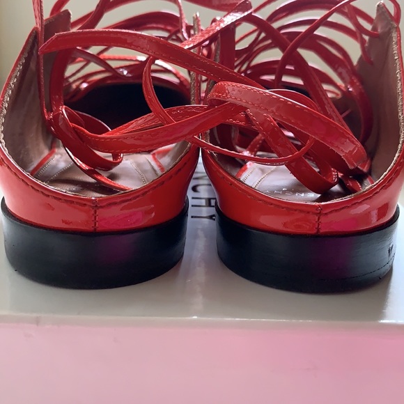 Givenchy patent leather lace up ballerinas - Picture 7 of 13